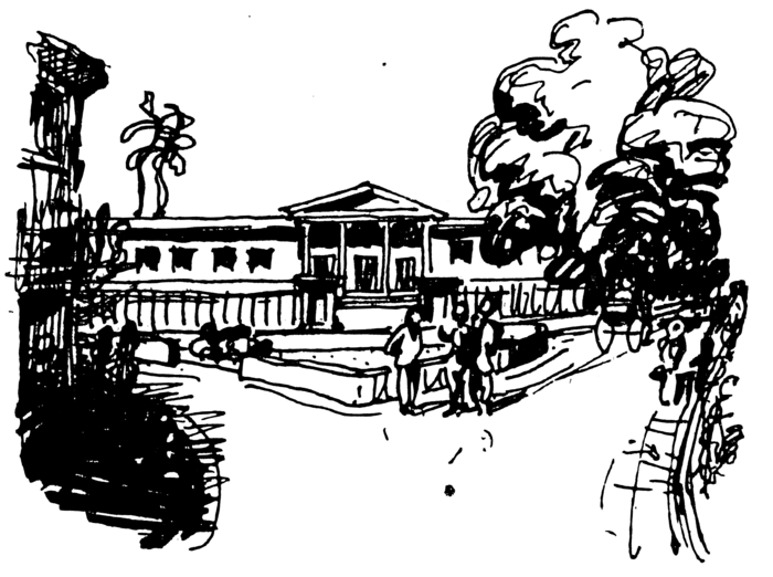 Offices of the district magistrate and collector