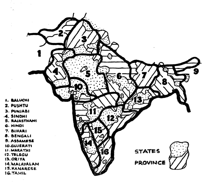Graph showing the market price of rice per maud in 1942-43